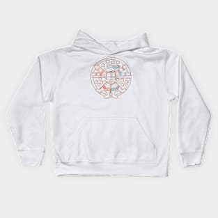 Vitruvian Turtle Kids Hoodie